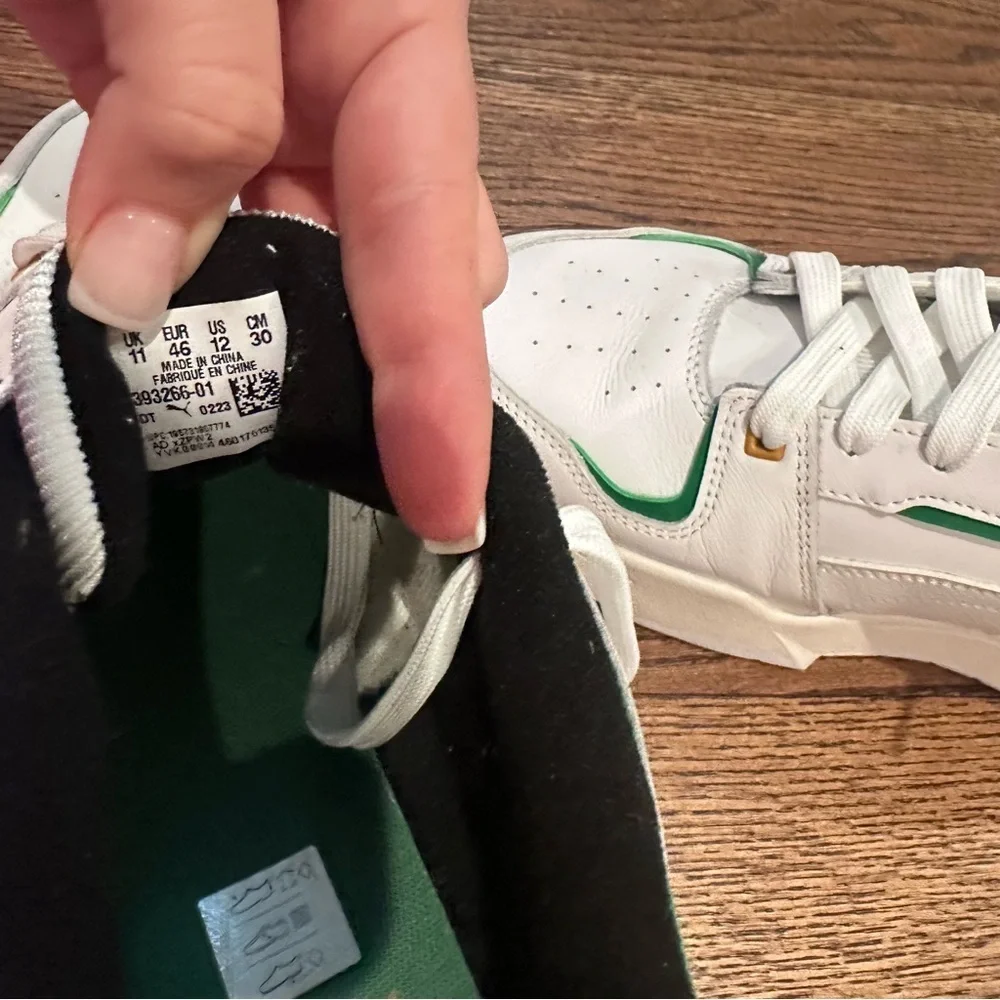 Puma Slipstream Bball Sneakers 'White Archive Green'